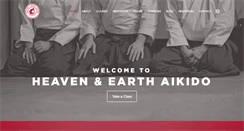 Desktop Screenshot of heavenandearthaikido.com
